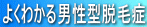 よくわかる男性型脱毛症